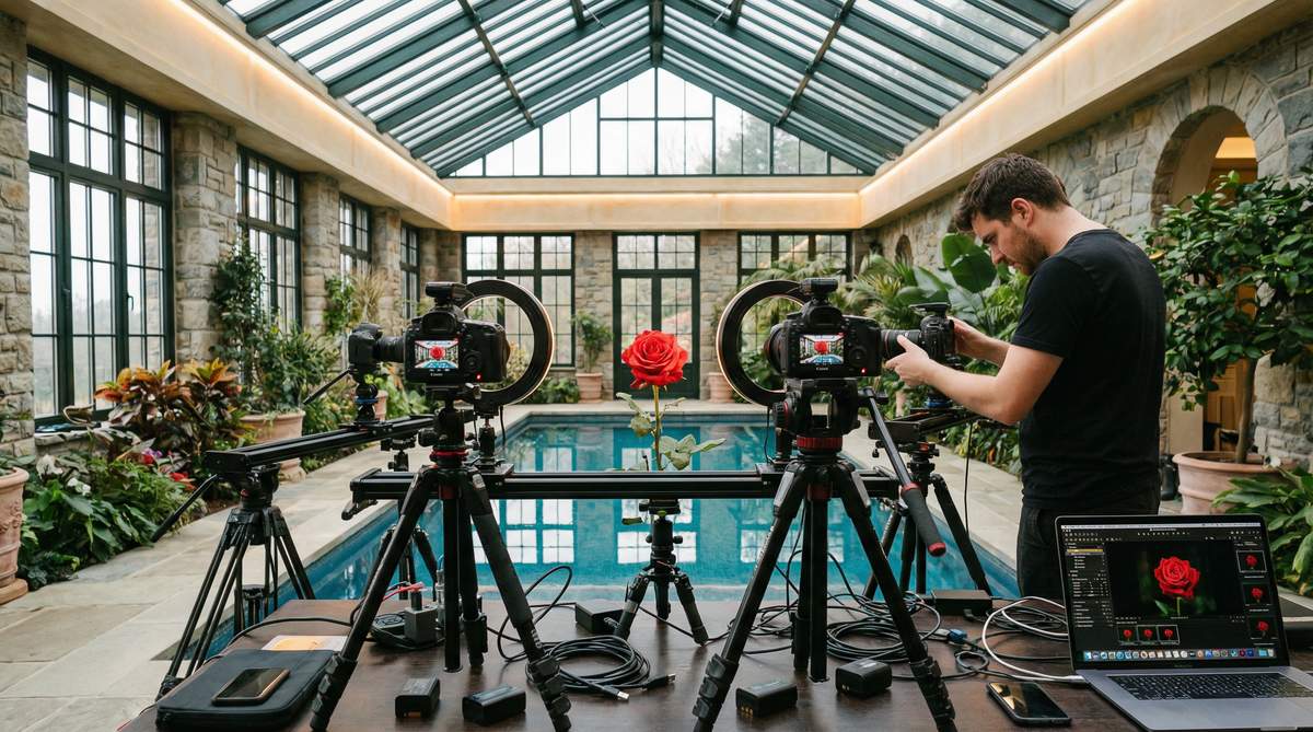 国产视频盆景艺术植物视频制作